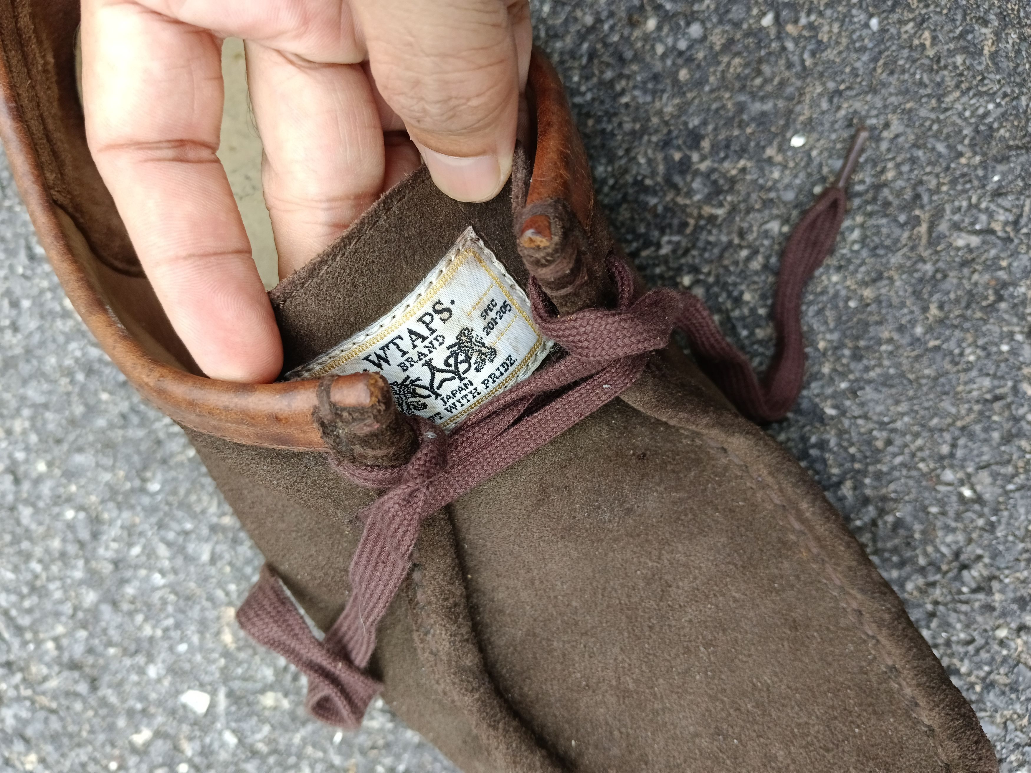 Leather × Wtaps WTAPS BROWN SUEDE LEATHER Size US 9 / EU 42 - 8 Thumbnail
