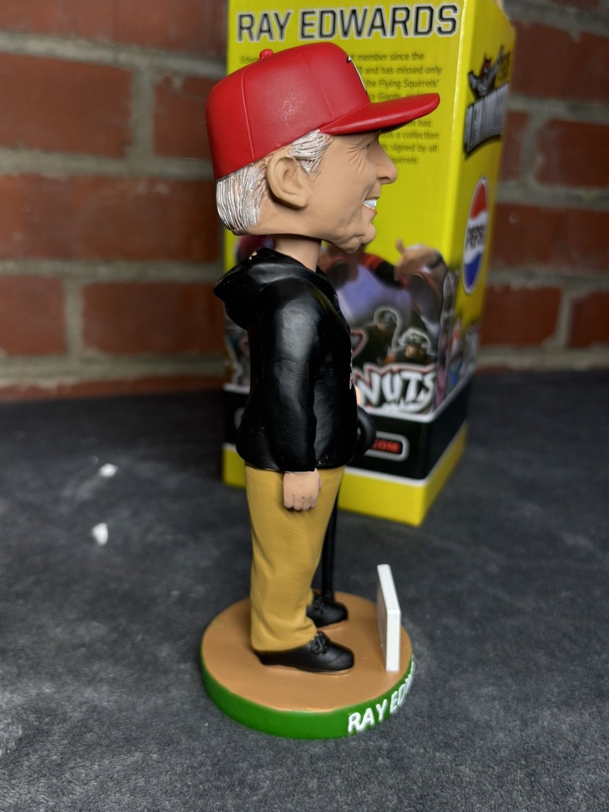 MLB Richmond Flying Squirrels Ray Edwards Fan Bobblehead SGA Size ONE SIZE - 3 Thumbnail