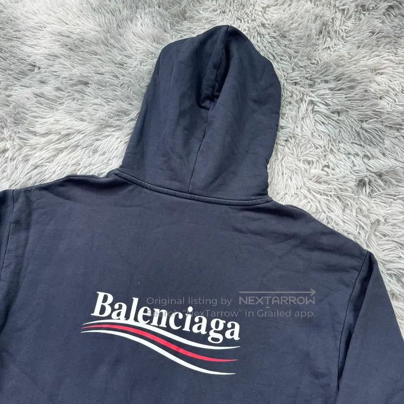 Balenciaga Balenciaga Coca-Cola Hoodie - Navy Blue Size US L / EU 52-54 / 3 - 8 Thumbnail