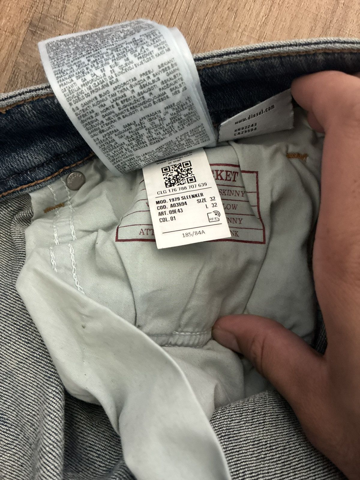 Diesel Diesel 1979 5 pocket jeans Size US 32 / EU 48 - 7 Thumbnail