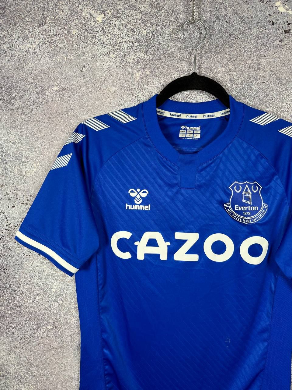 Hummel Vintage Everton 2020/21 Hummel Soccer Jersey Blokcore Small Size US S / EU 44-46 / 1 - 4 Thumbnail