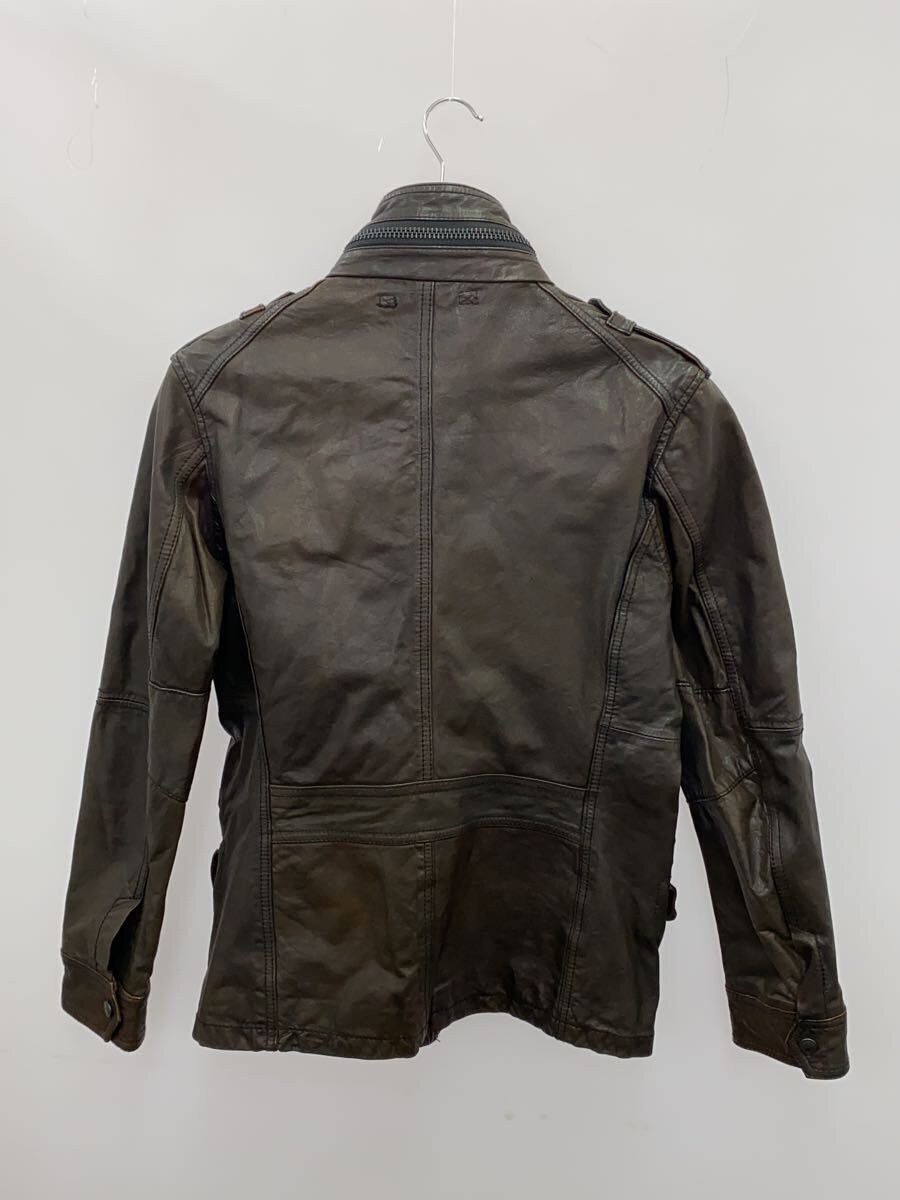 Avirex Avirex Goat Leather Single Rider Jacket Brown Size US M / EU 48-50 / 2 - 2 Thumbnail