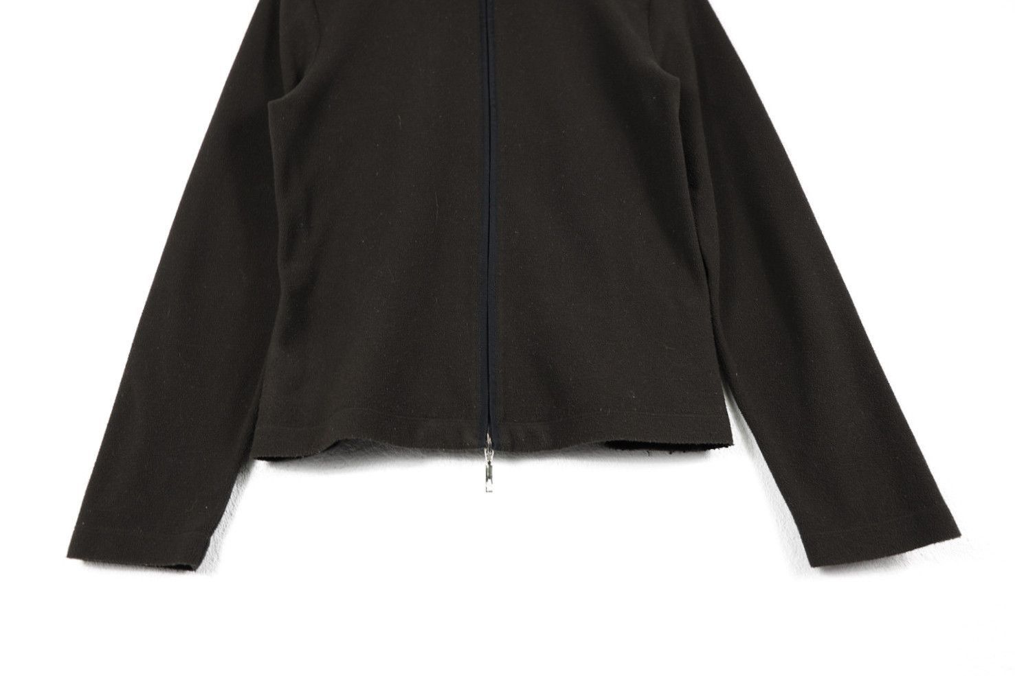 Moncler × Vintage Vintage Moncler Fleece Track Lightweight Jacket Size L / US 10 / IT 46 - 3 Thumbnail