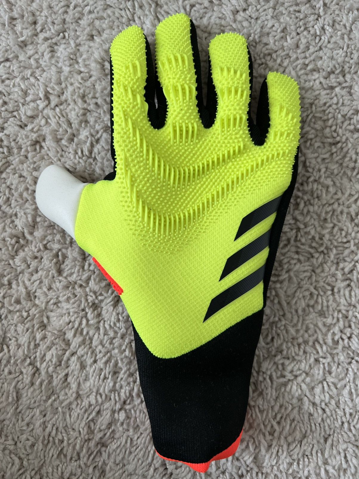 Adidas adidas PREDATOR PRO GL P GOALKEEPER Gloves Solar Yellow $160 Size ONE SIZE - 6 Thumbnail