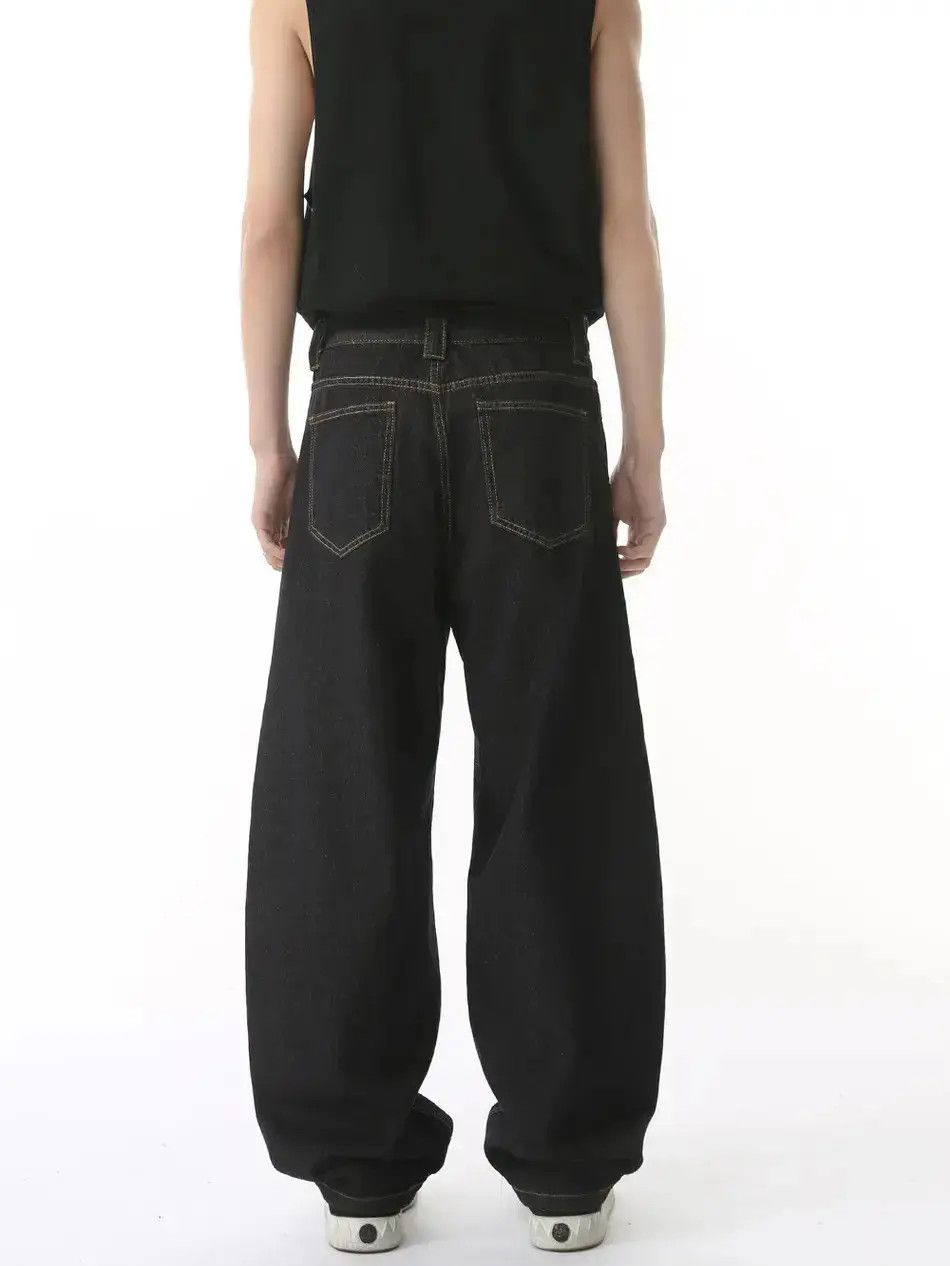 Japanese Brand Retro loose high street casual jeans Size US 32 / EU 48 - 2 Thumbnail