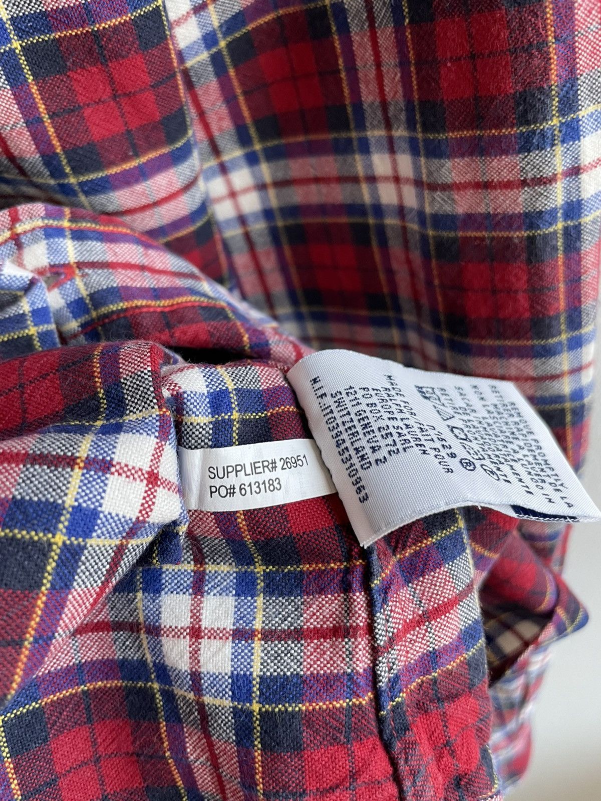 Polo Ralph Lauren Polo Ralph Lauren Button Up Shirt Check Plaid Flannel Size US M / EU 48-50 / 2 - 11 Thumbnail