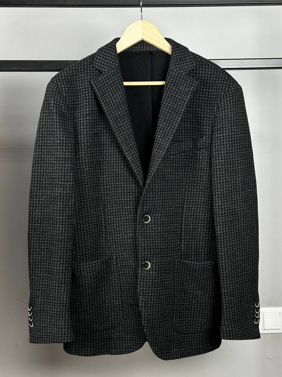 Boggi Boggi Milano Luxury Wool Casual Blazer Size 50R - 2 Thumbnail