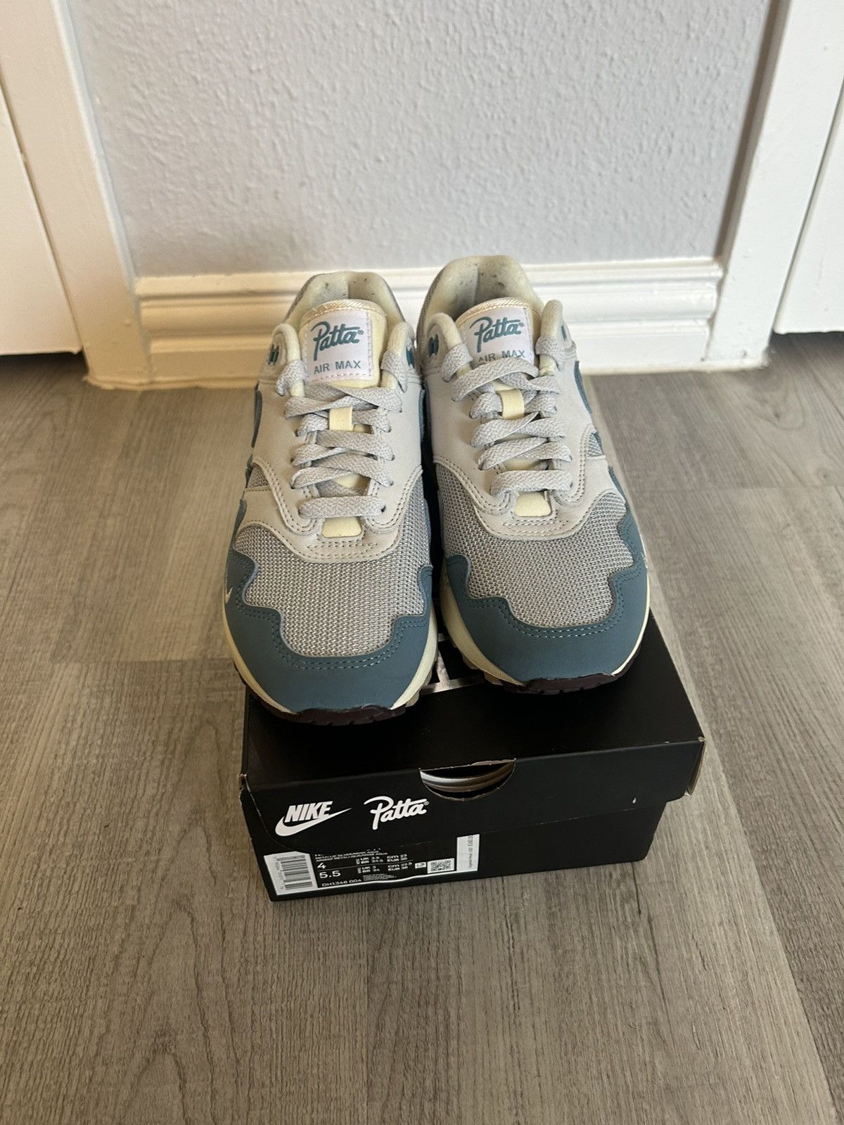 Nike × Patta Nike Air Max One x Patta “Noise Aqua” Size US 5.5 / IT 35.5 - 2 Thumbnail