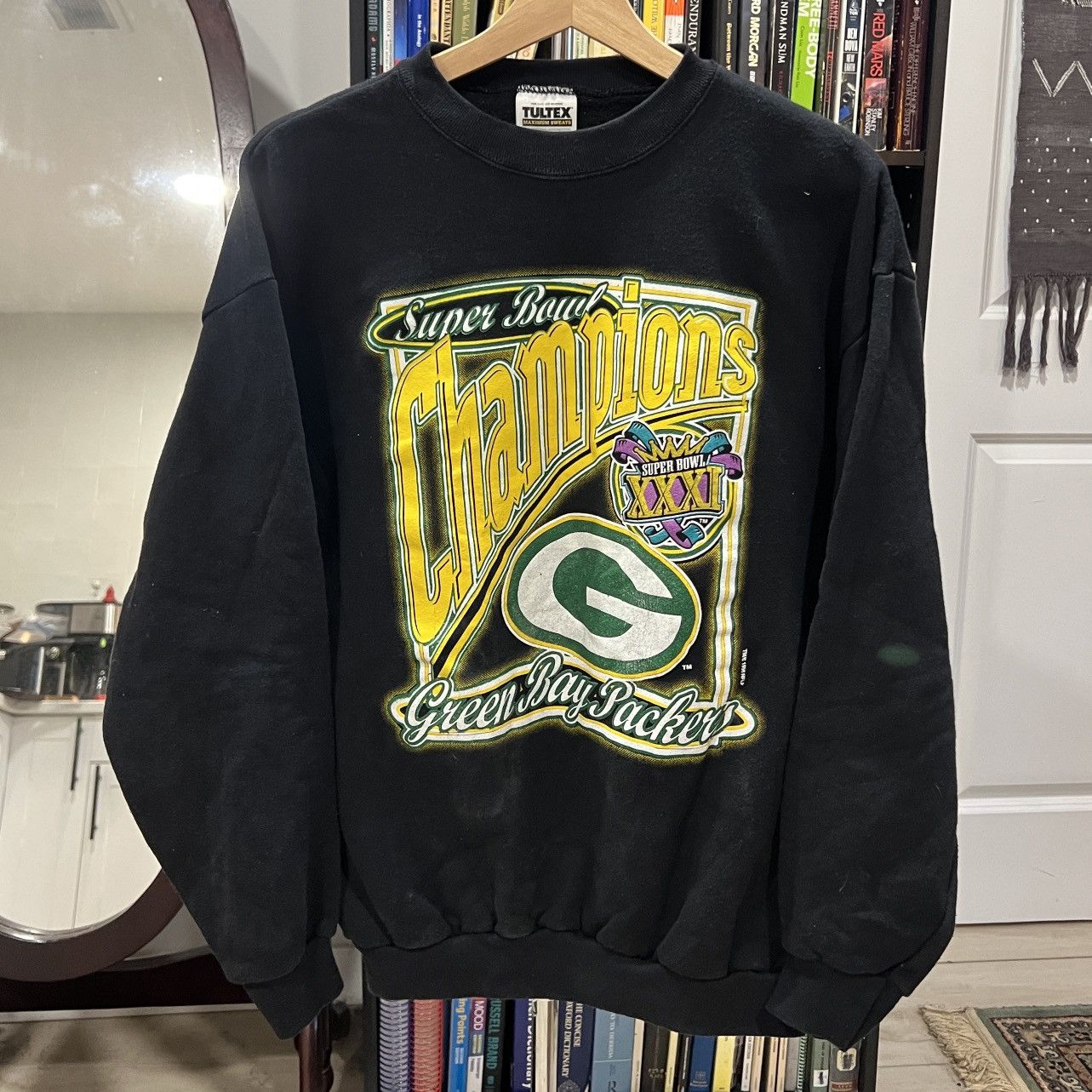 Tultex vintage green bay packers sweatshirt Size US L / EU 52-54 / 3 - 1 Thumbnail
