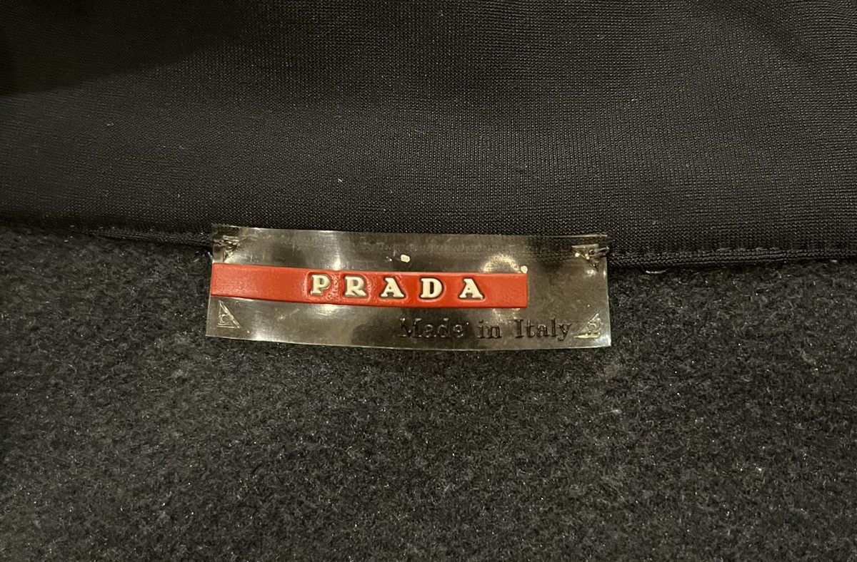 Prada PRADA HALF ZIPPER LOGO GREY DESIGNER SPORTSWEAR JACKET Size US M / EU 48-50 / 2 - 5 Thumbnail