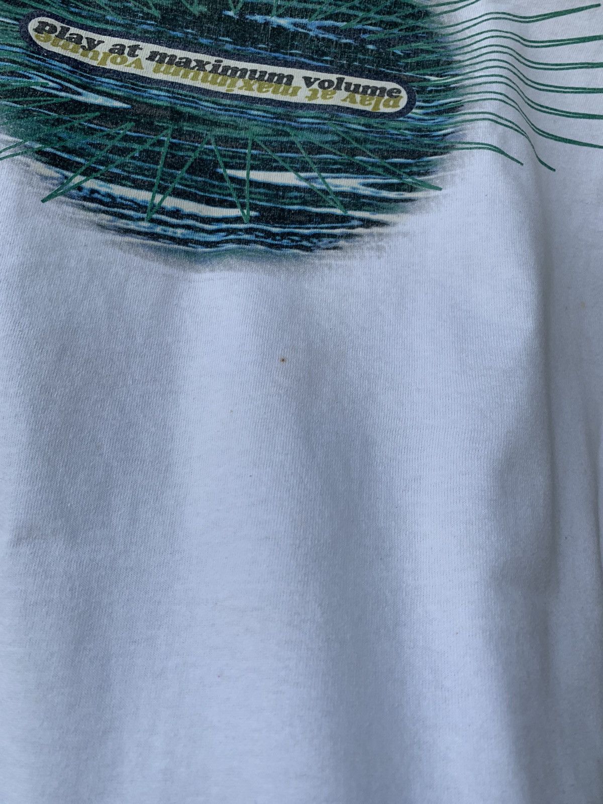 Nike × Vintage Vintage 90s Nike Thrashed Shirt Y2K Streetwear Tee Size US L / EU 52-54 / 3 - 24 Thumbnail