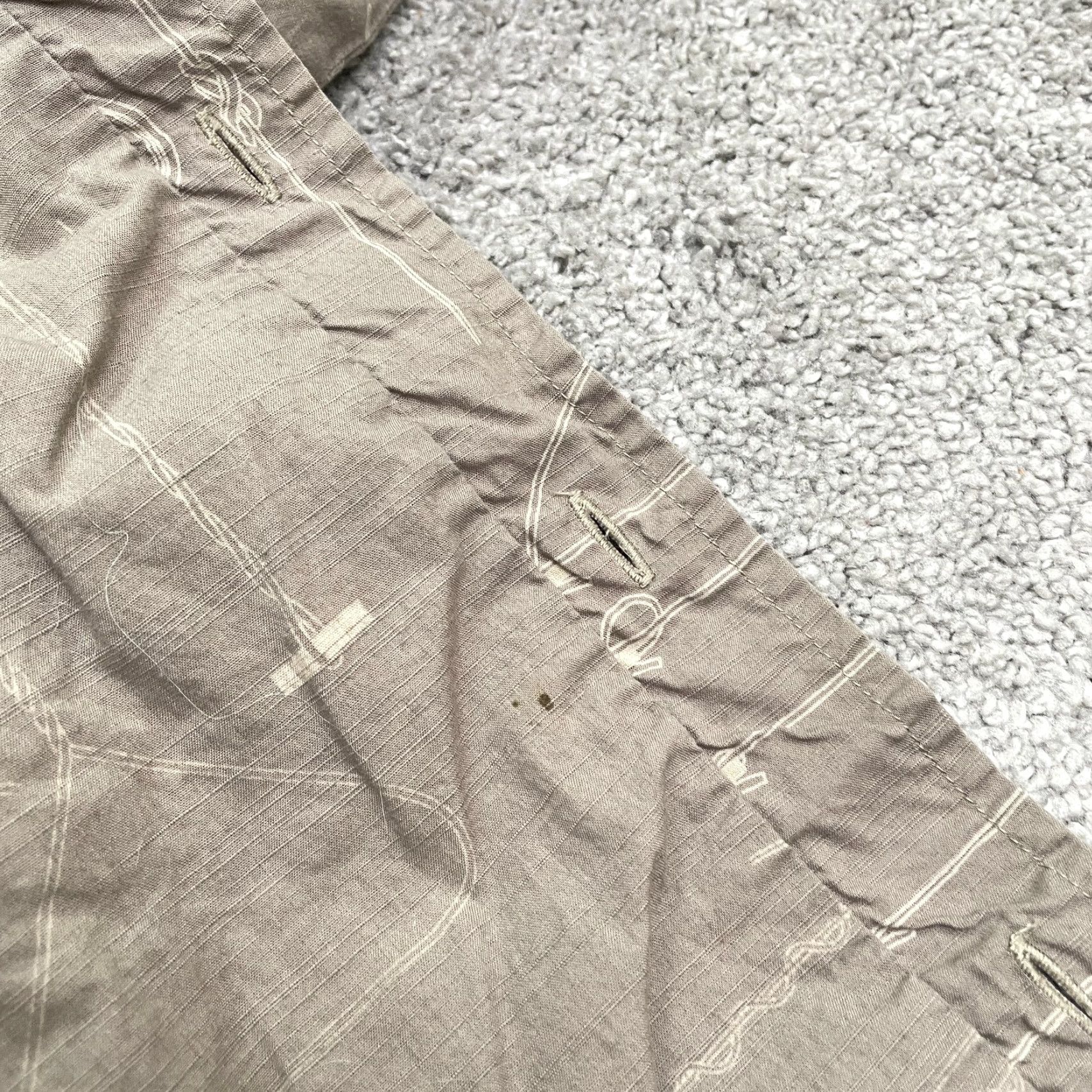Vintage VINTAGE Columbia River Lodge Shirt Mens XL Brown Kuts Print Cotton Outdoor Fishing Camp Men’s Button-Up Short Sleeve 50 in Chest River Lodge 90s Mens Size US XL / EU 56 / 4 - 7 Thumbnail