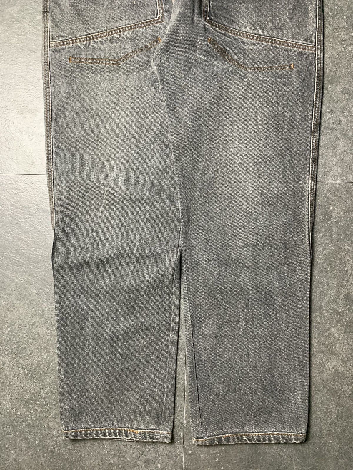 Marithe + Francois Girbaud 2000s Marithe Francois Girbaud Stone Washed Panelled Jeans Size US 30 / EU 46 - 3 Thumbnail