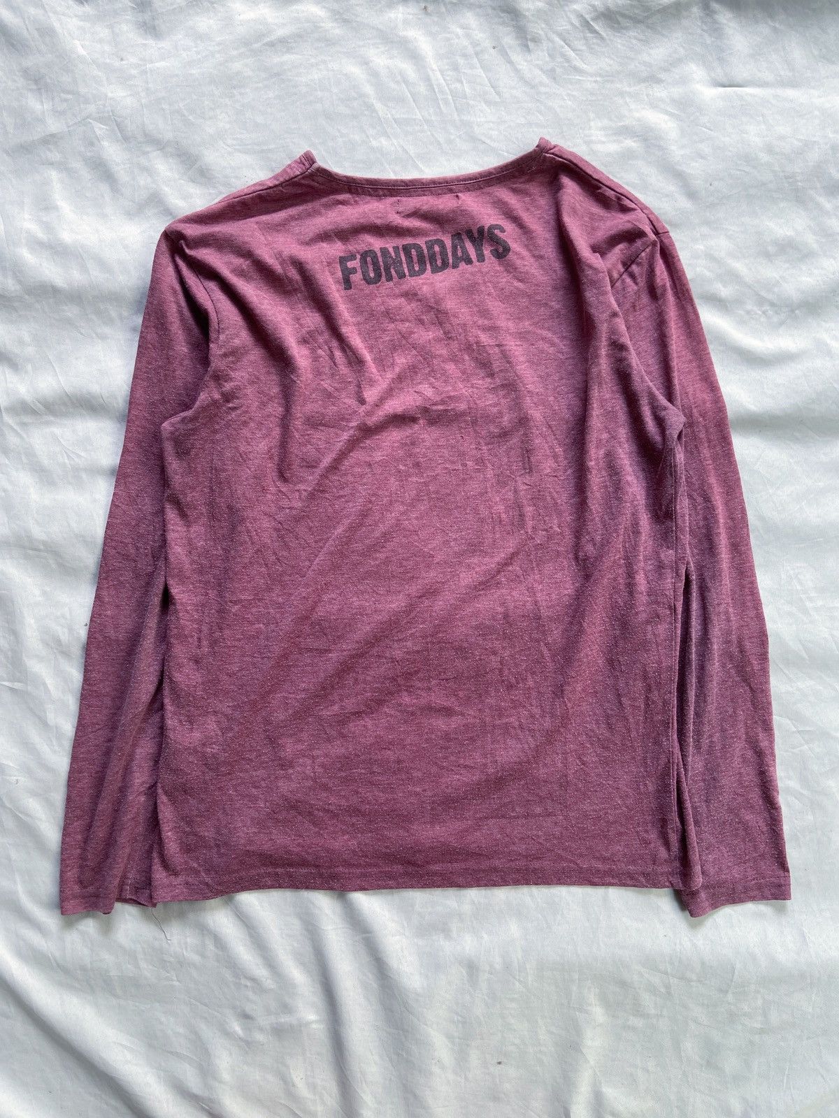 Japanese Brand LUST FOR LIFE FONDDAYS LONG SLEEVE Size US M / EU 48-50 / 2 - 10 Thumbnail