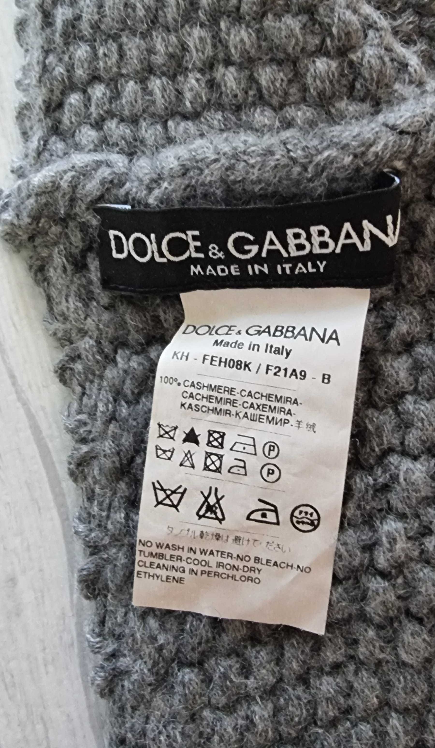 Dolce & Gabbana Dolce Gabbana Cashemre Hat Size ONE SIZE - 2 Thumbnail