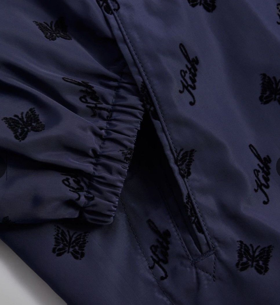 Kith × Needles KITH x NEEDLES Flocked Nylon Coaches Jacket Size US L / EU 52-54 / 3 - 5 Thumbnail