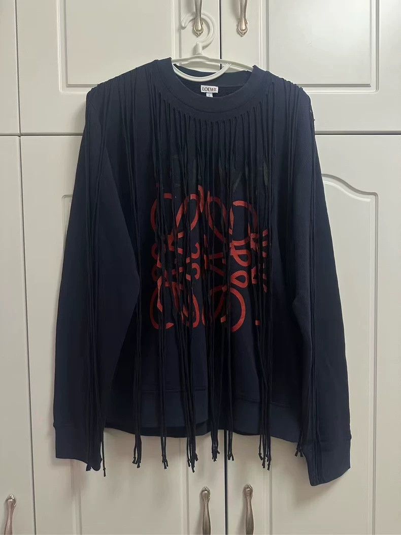 LOEWE Big Logo waterfall hoodie