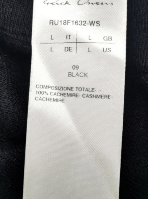 Rick Owens Rick Owens Black Down Stand Collar Jacket Size L / US 10 / IT 46 - 4 Thumbnail