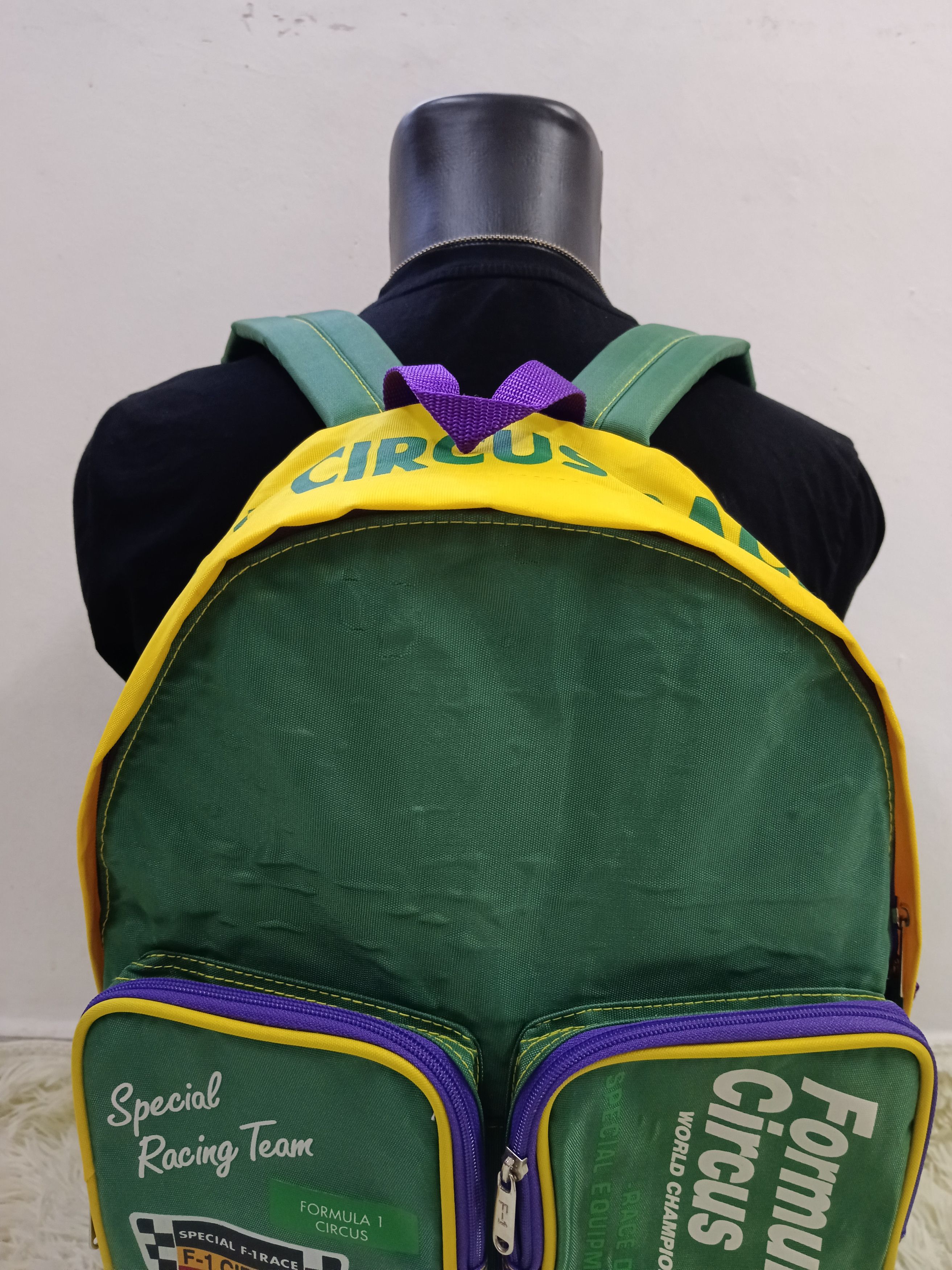 Formula 1 VINTAGE FORMULA 1 RACING MULTICOLOUR BAGPACK Size ONE SIZE - 3 Thumbnail