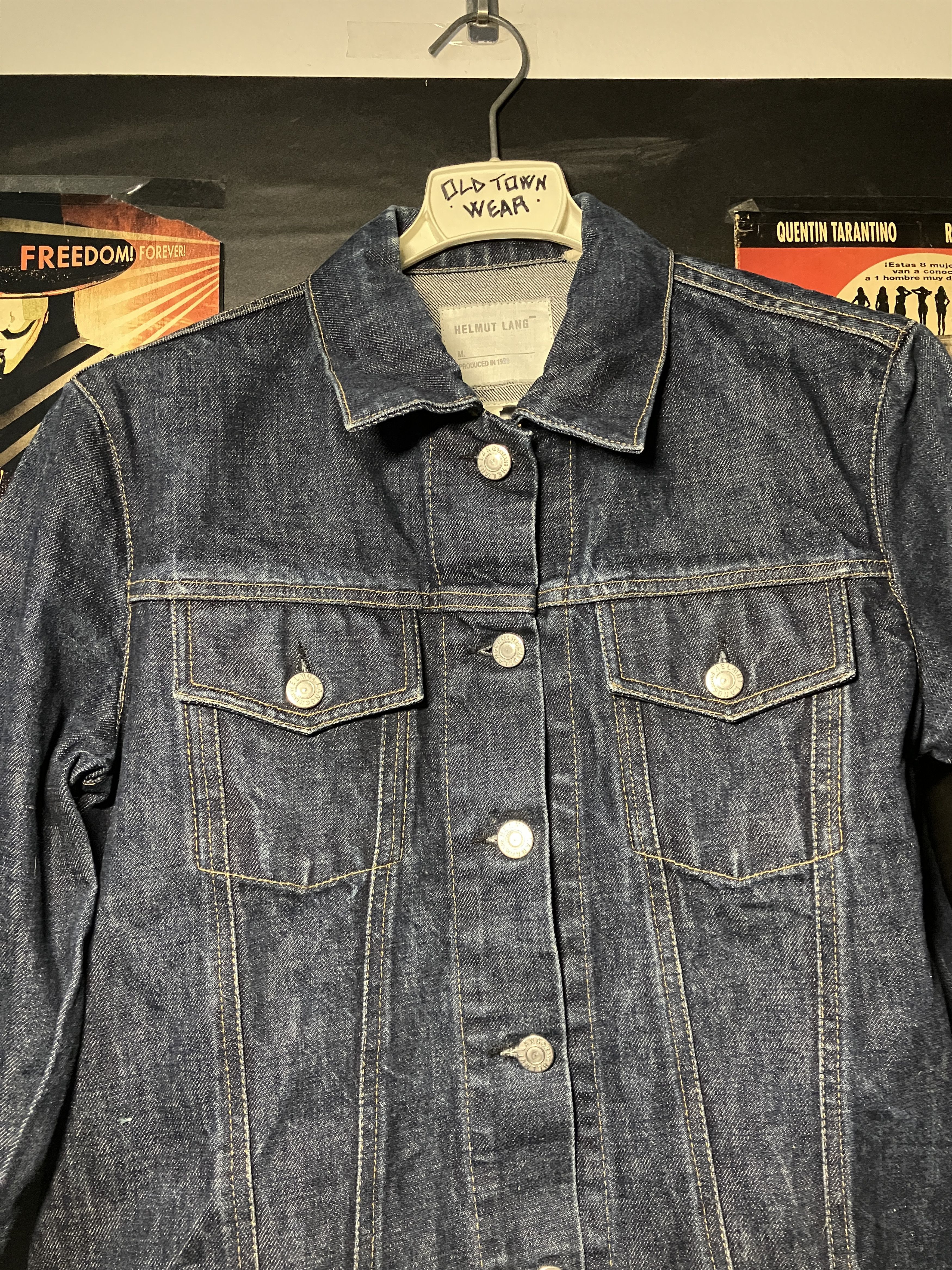 Helmut Lang [ARCHIVE] Vintage Helmut Lang Denim Jacket - Size M - Indigo Size M / US 6-8 / IT 42-44 - 3 Thumbnail