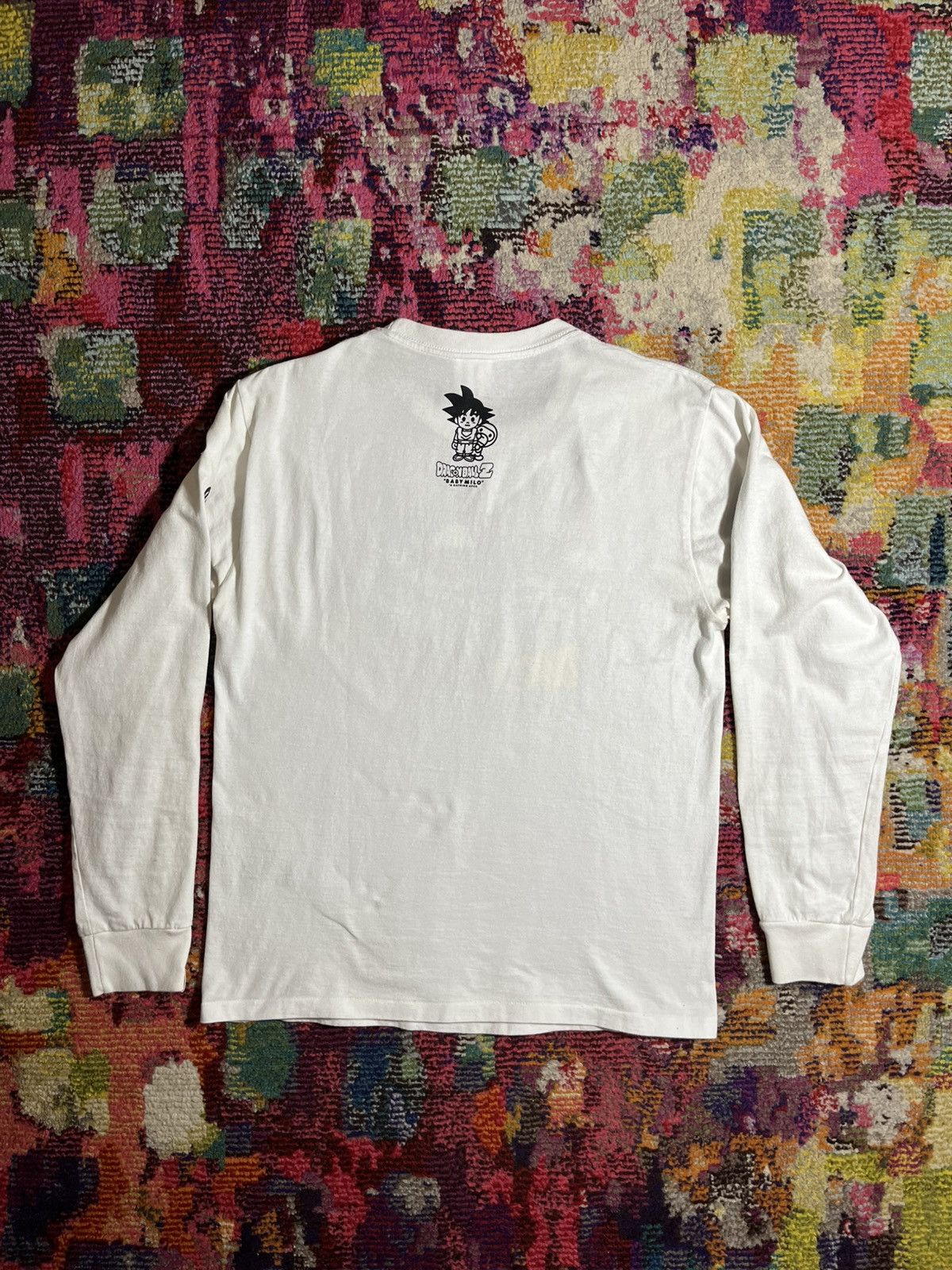 Bape Bape x Dragonball Z Saiyan L/S Tee Size US M / EU 48-50 / 2 - 2 Thumbnail