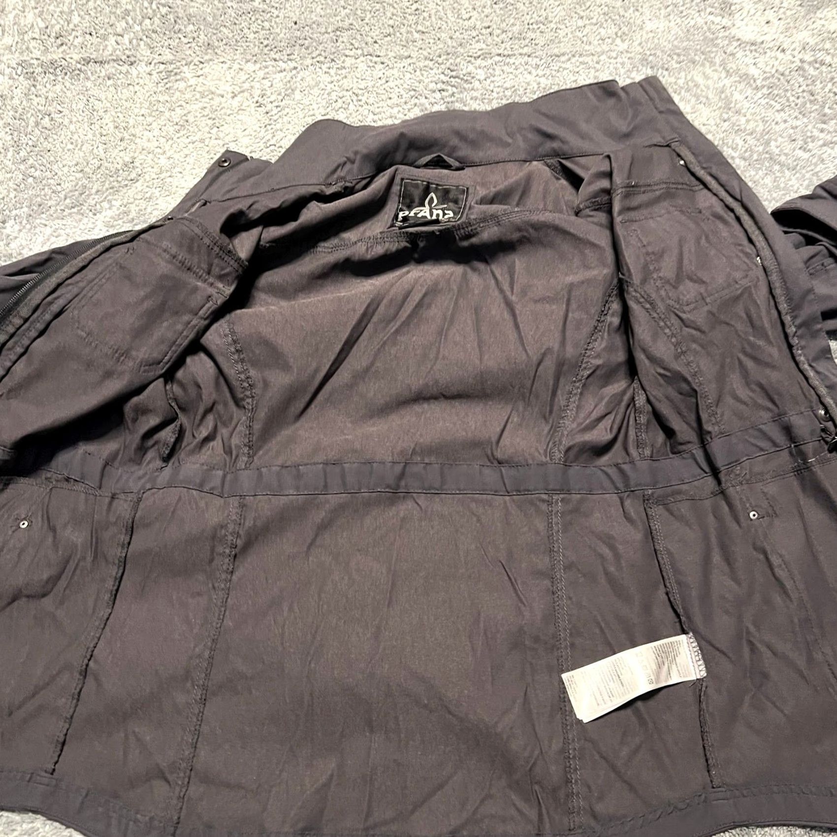 Prana PRANA Jacket Womens Small Halle All Purpose Utility Stretch Full Zip Gray Streetwear? Size S / US 4 / IT 40 - 7 Thumbnail