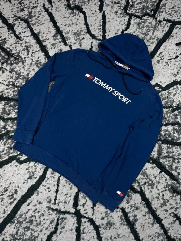 Tommy Hilfiger Tommy Hilfiger blue logo hoodie L Size US L / EU 52-54 / 3 - 2 Thumbnail