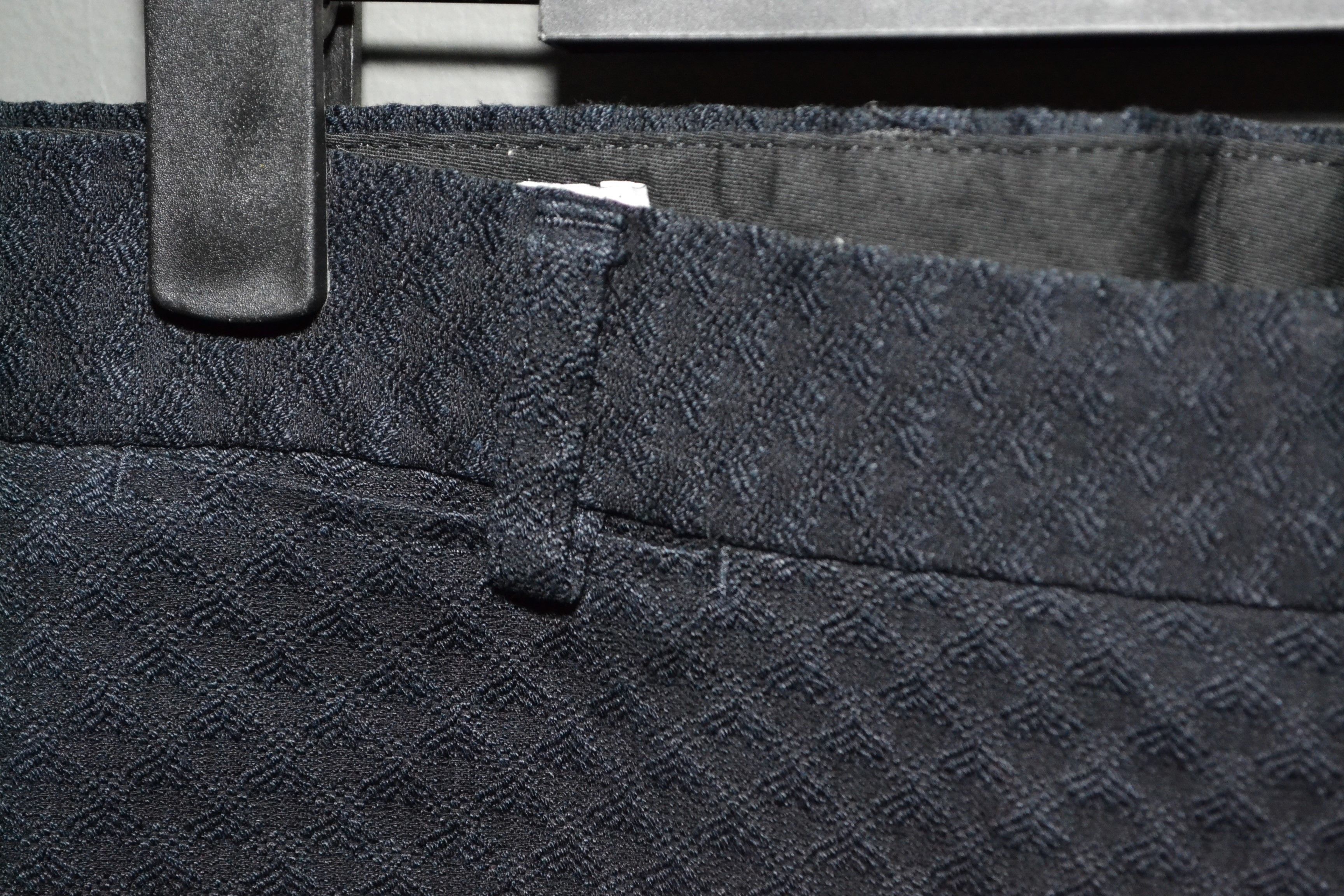 Dries Van Noten Dries Van Noten size 52 Jacquard Black Cotton Pants Trousers Size US 36 / EU 52 - 4 Thumbnail