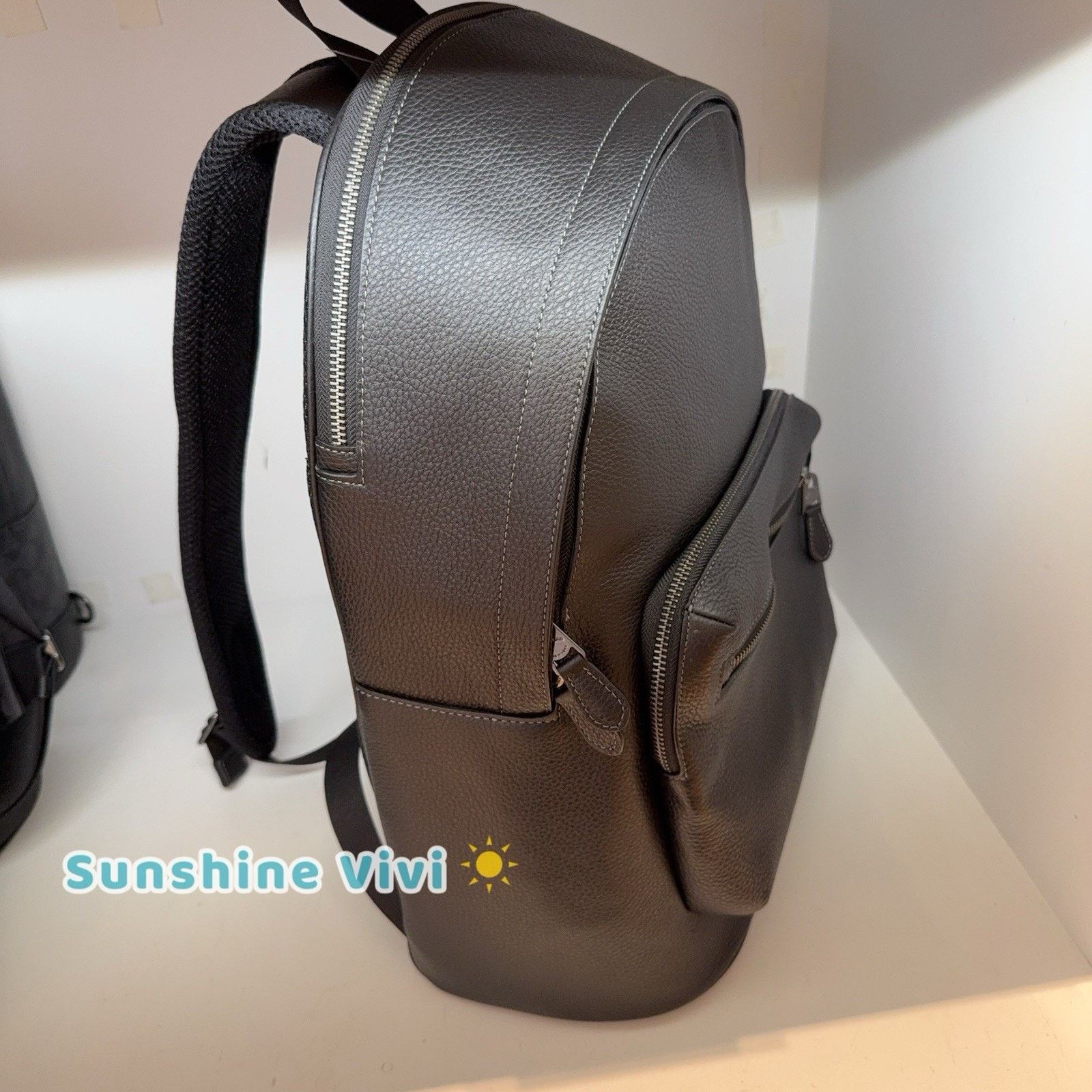 Coach NWT Coach MEN'S West Backpack Leather Black CX141 Size ONE SIZE - 3 Thumbnail