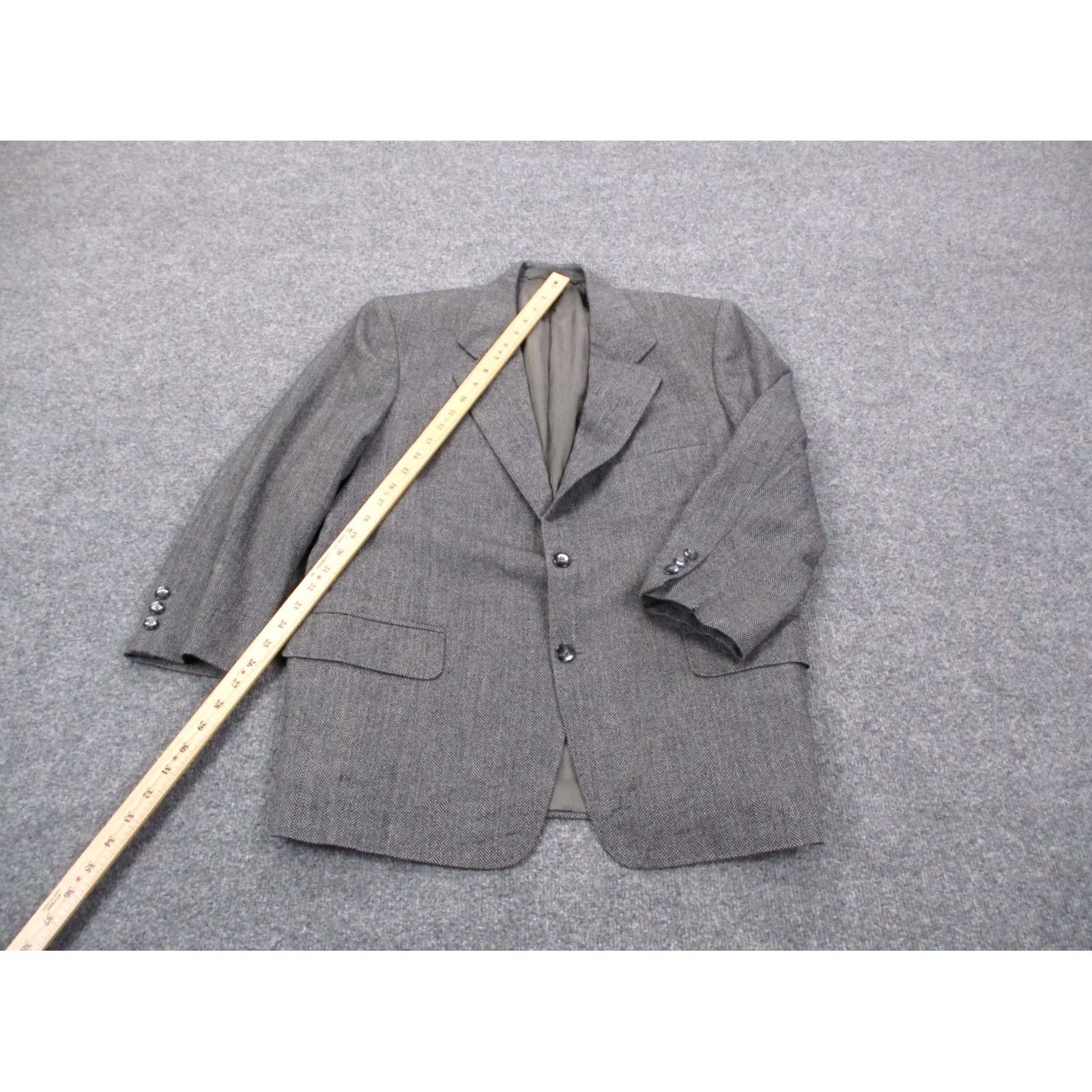 Loro Piana Loro Piana Jacket Mens 42 L Gray Cashmere Wool Italian Sports Coat Blazer Italy Jacket Coat Size L Gray Wool Cashmere Mens Sports Blazer Italy Size 42R - 6 Thumbnail