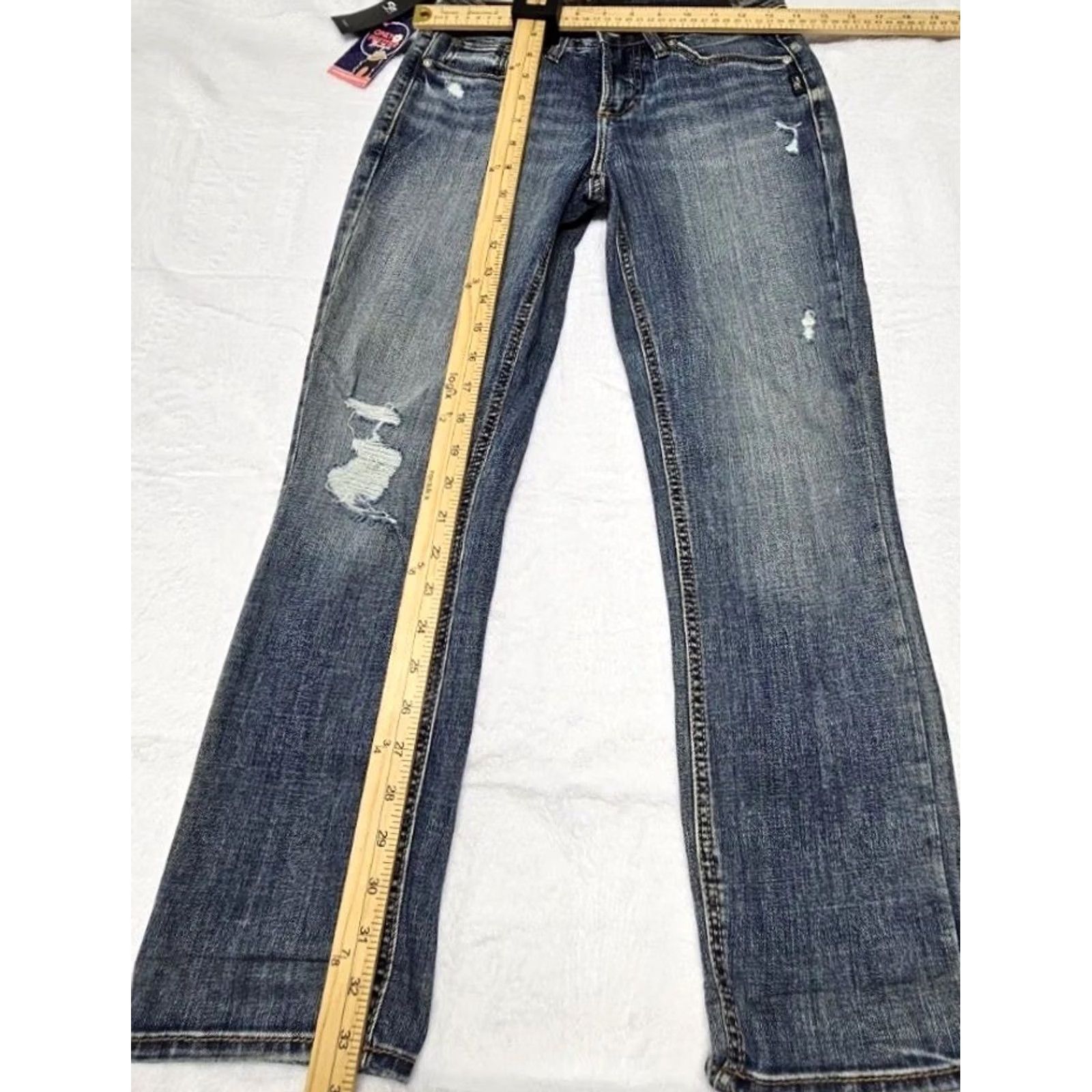 Silver Jeans Co. VINTAGE? None. Size 27" / US 4 / IT 40 - 7 Thumbnail