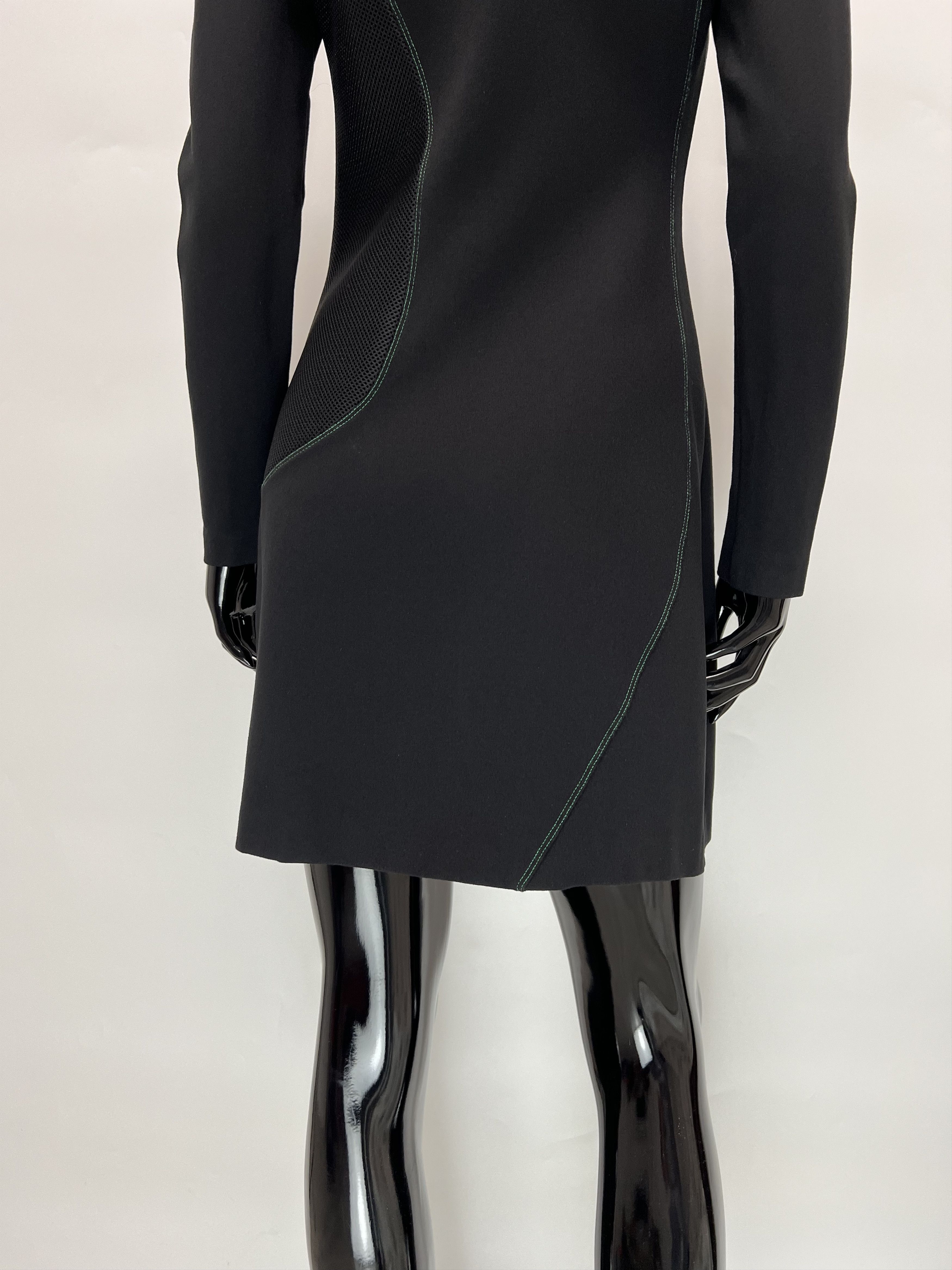 Cop Copine Cop Copine Black Long Sleeve Short Dress Size 38 Size M / US 6-8 / IT 42-44 - 10 Thumbnail