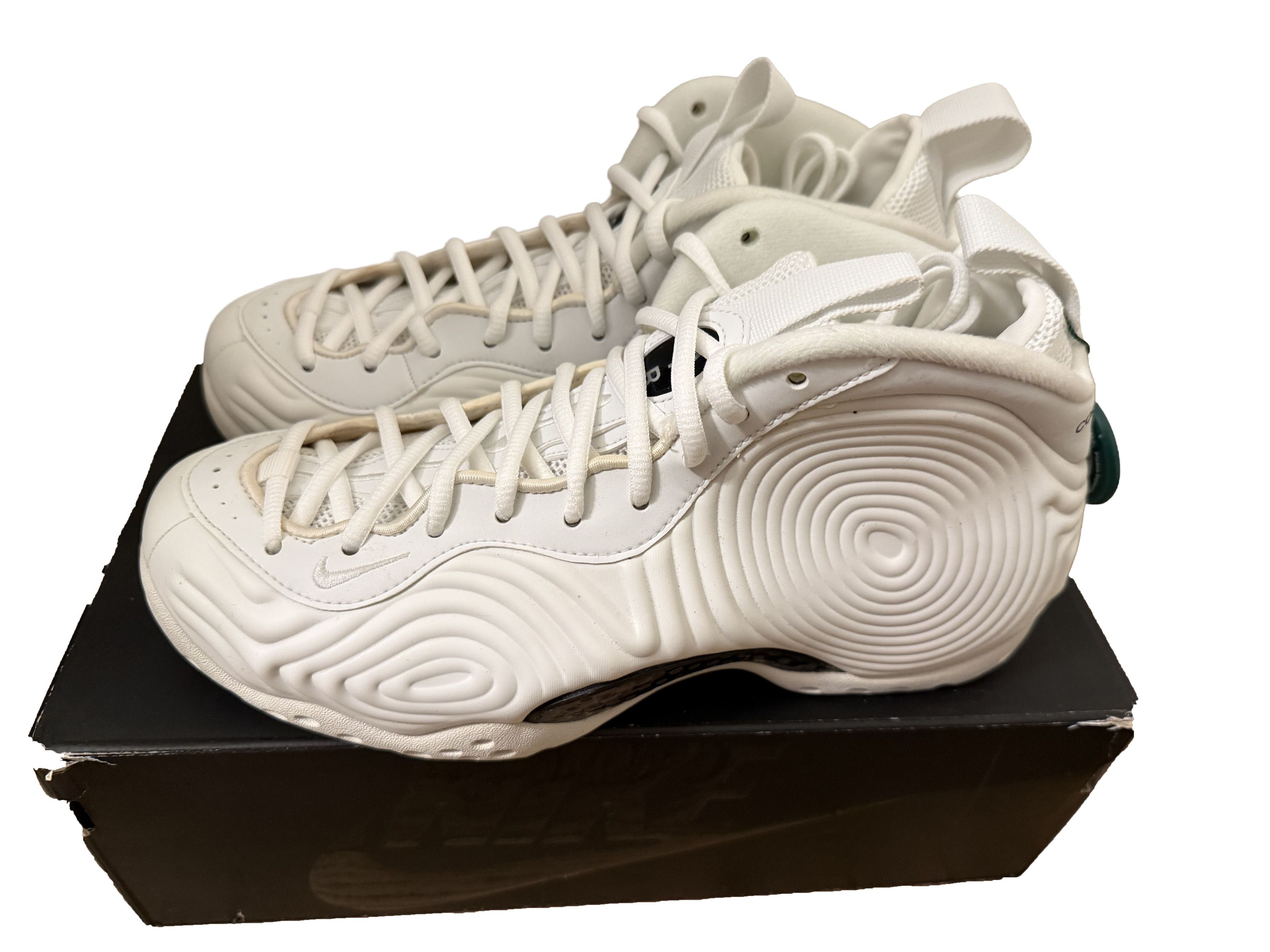 Comme des Garcons Homme Plus × Nike Air Foamposite One “White Size US 7.5 / EU 40-41 - 3 Thumbnail