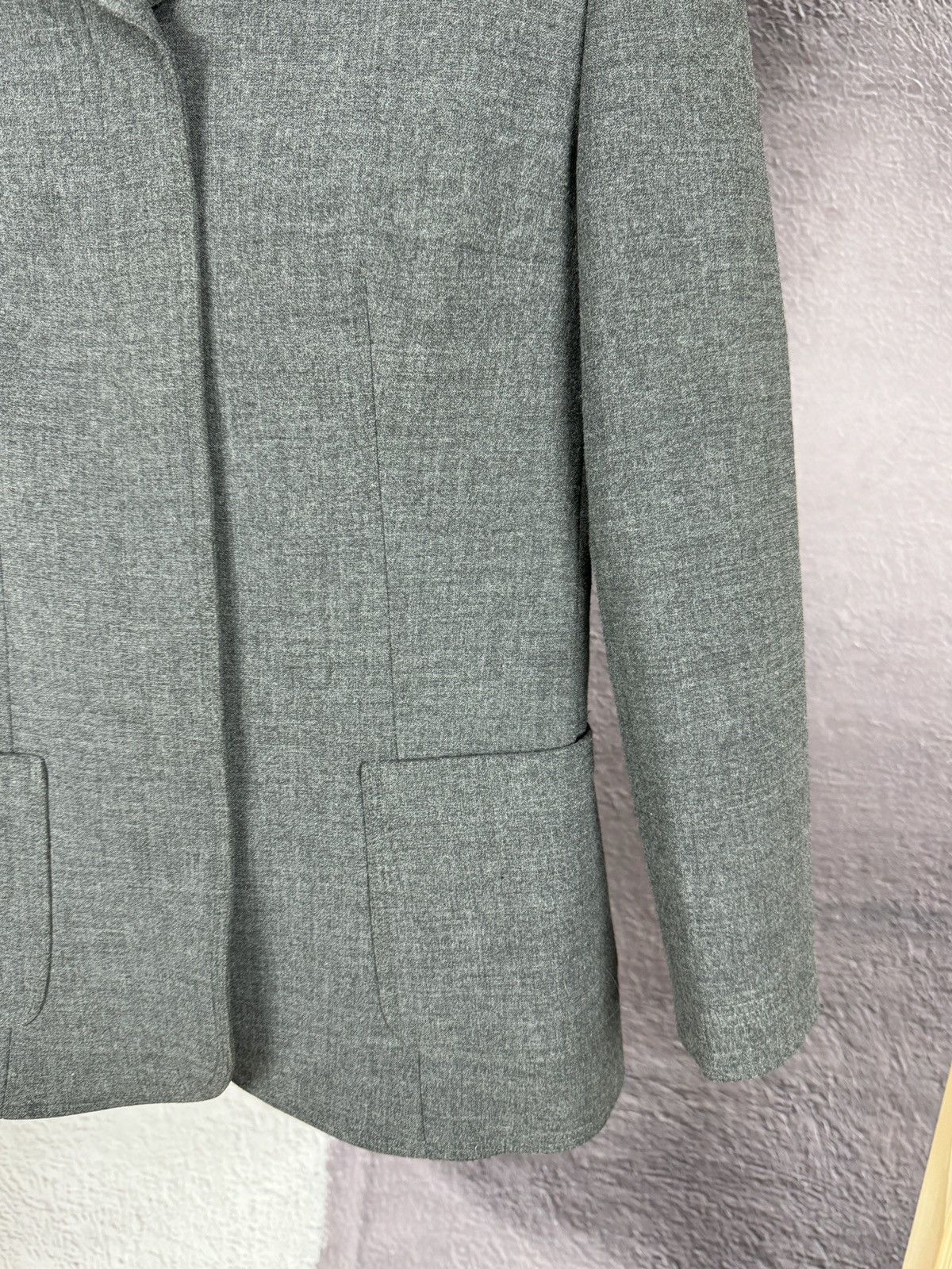 Dolce & Gabbana Dolce & Gabbana grey notch lapel coat jacket Size S / US 4 / IT 40 - 5 Thumbnail