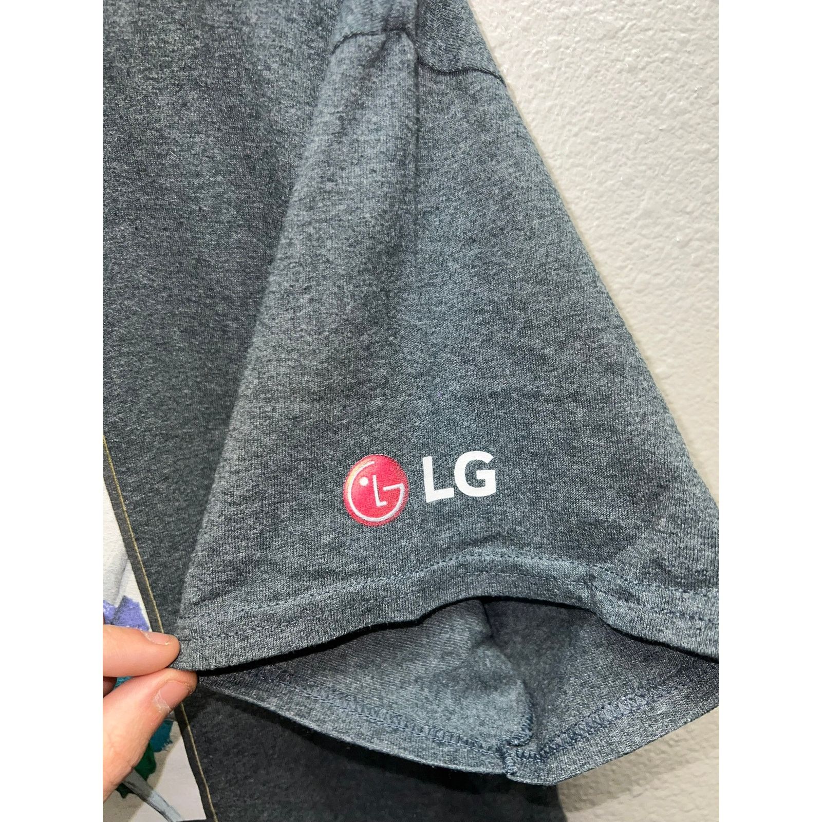 Gildan LG Phone Shirt LK K10 Stylo 2 Plus Metro PCS Promo Tee Large Size US L / EU 52-54 / 3 - 5 Thumbnail