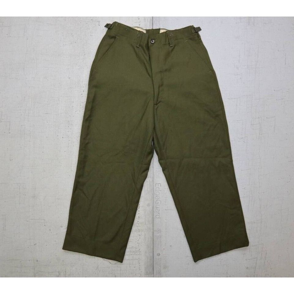 Vintage Vintage 50s M-1951 Shell Field Trousers Small Short Size US 30 / EU 46 - 1 Thumbnail