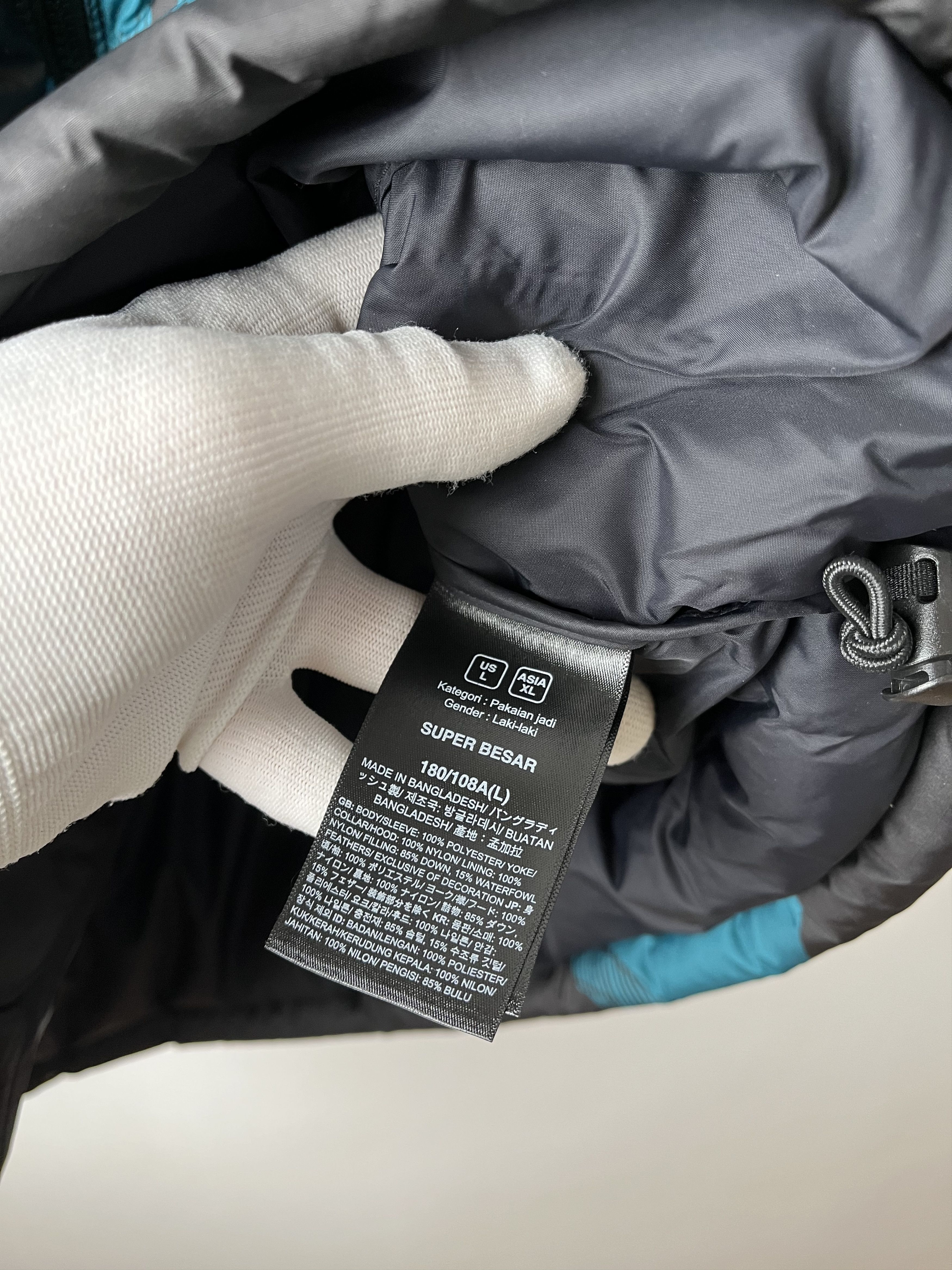 The North Face Down Jacket The North Face Printed 1996 Retro Nuptse Size US L / EU 52-54 / 3 - 8 Thumbnail