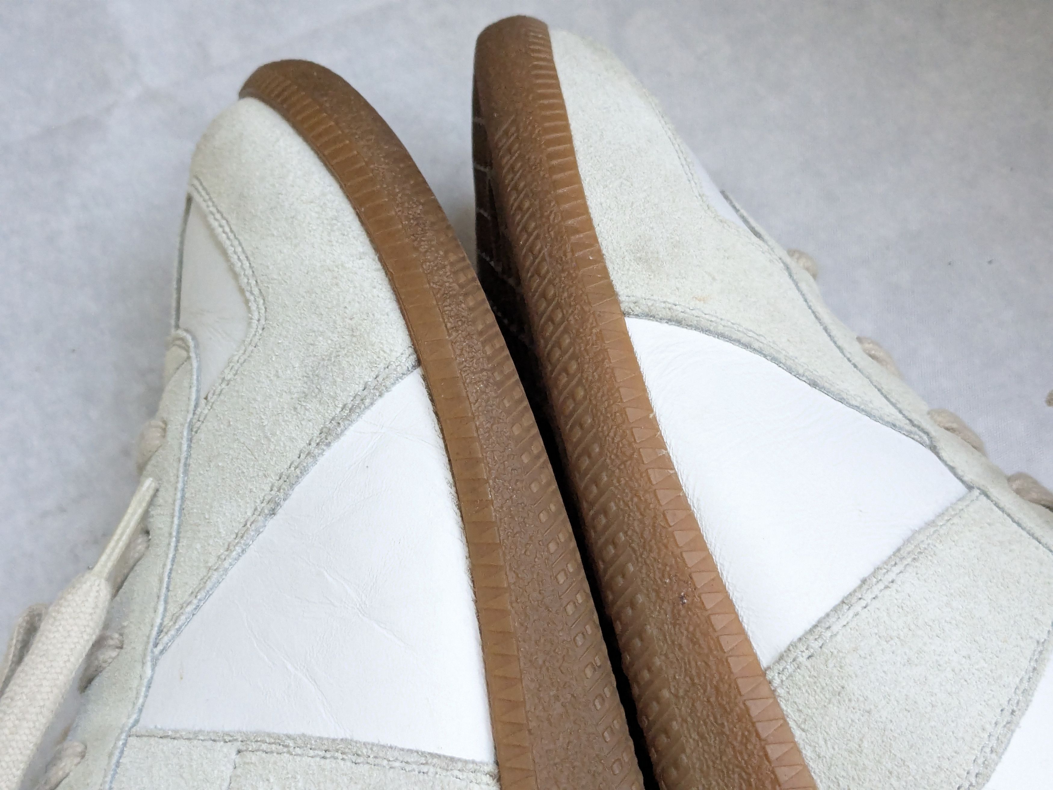 Maison Margiela Maison Margiela GAT Replica White 10 43 Low Tops Size US 10 / EU 43 - 9 Thumbnail