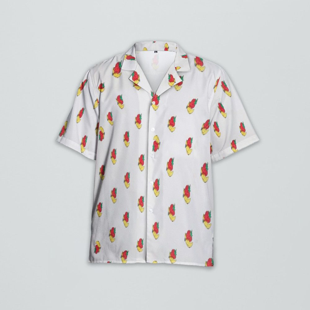 Designer Vintage-Inspired Short-Sleeve Shirt Size US S / EU 44-46 / 1 - 1 Thumbnail