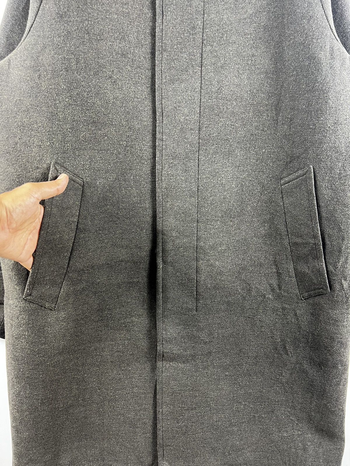 Japanese Brand 🔥 UNIQLO JAPAN WOOL OVERCOAT - L Size US M / EU 48-50 / 2 - 4 Thumbnail