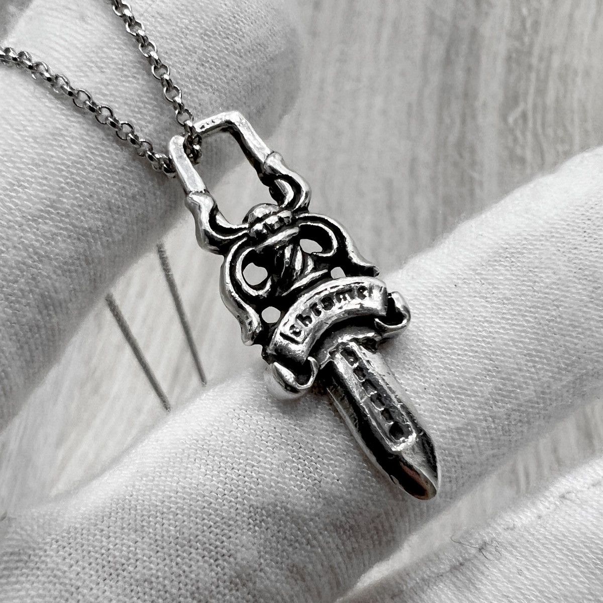 Chrome Hearts Chrome Hearts Necklace Dagger Zip Pendant