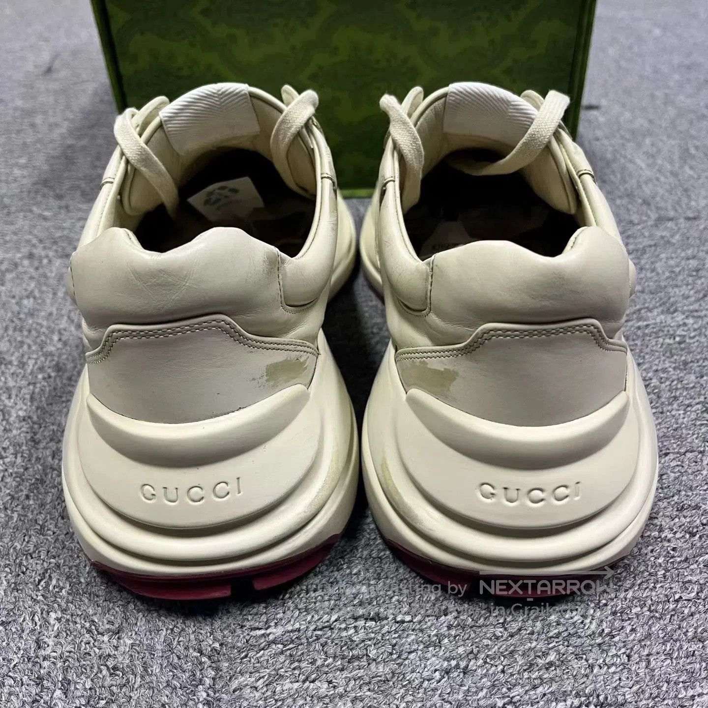 Gucci gucci white chunky dad shoes size 9.5. Size US 9.5 / EU 42-43 - 4 Thumbnail