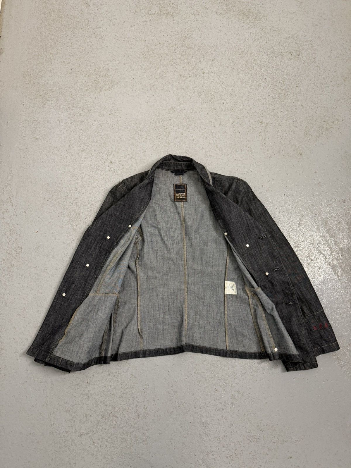 Marithe + Francois Girbaud Marithe Francois Girbaud Denim Streetwear Jacket Size M / US 6-8 / IT 42-44 - 11 Thumbnail