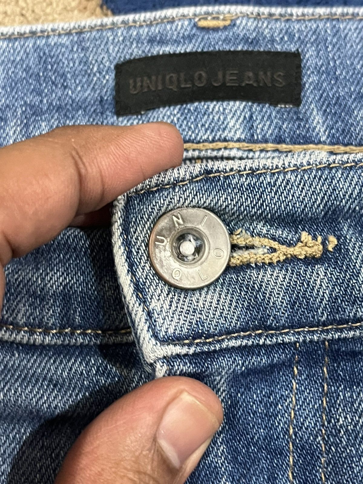 Uniqlo Vintage Uniqlo Low Rise Flare Bootcut Denim Size US 29 - 10 Thumbnail