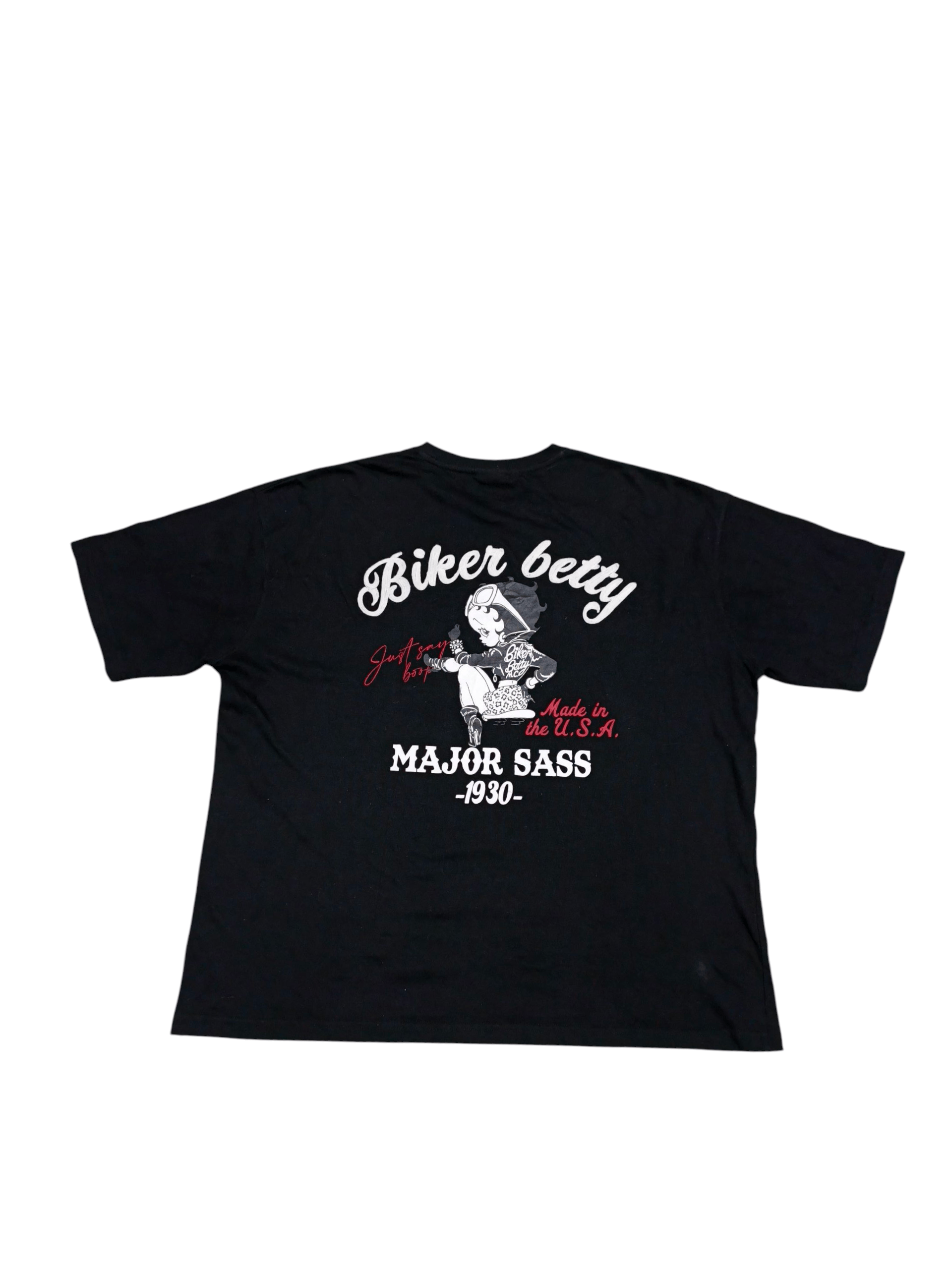 Vintage Betty Boob Biker Major Sass Size US XL / EU 56 / 4 - 1 Thumbnail