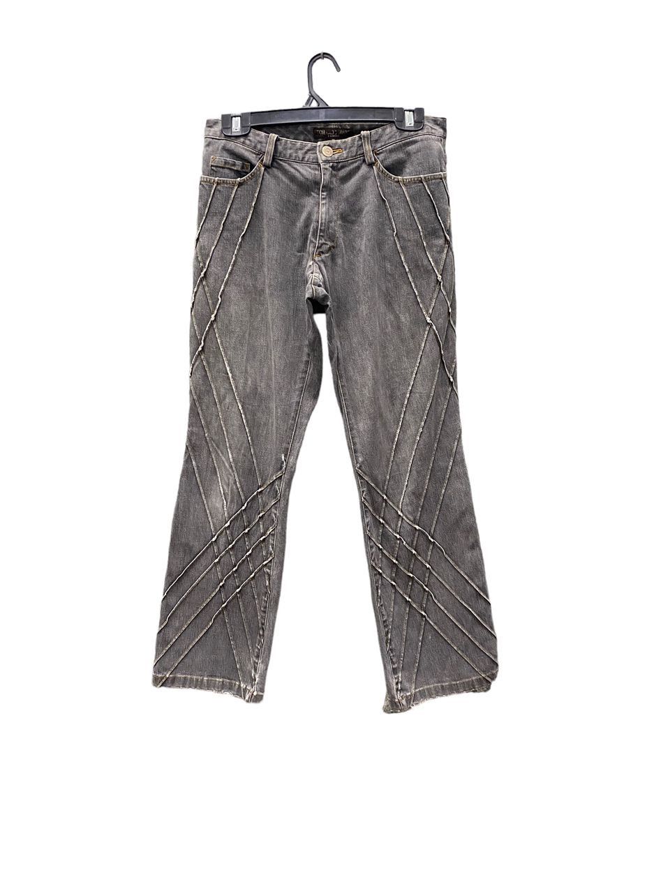 If Six Was Nine 💥BEST OFFER💥TORNADO MART FEMME DISTRESSED BOOTCUT DENIM Size 30" / US 8 / IT 44 - 1 Thumbnail