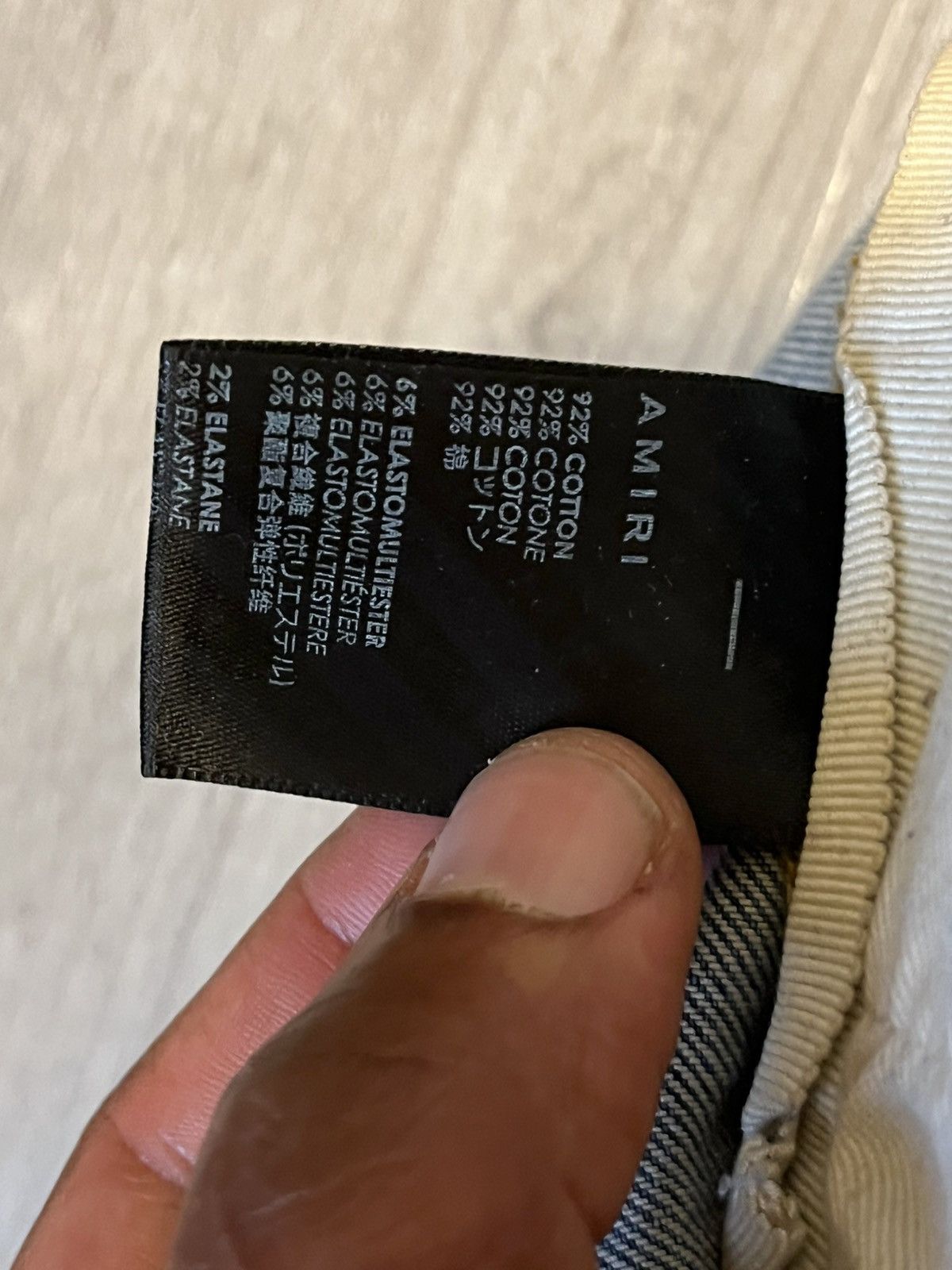 Amiri Amiri Size US 34 / EU 50 - 17 Thumbnail