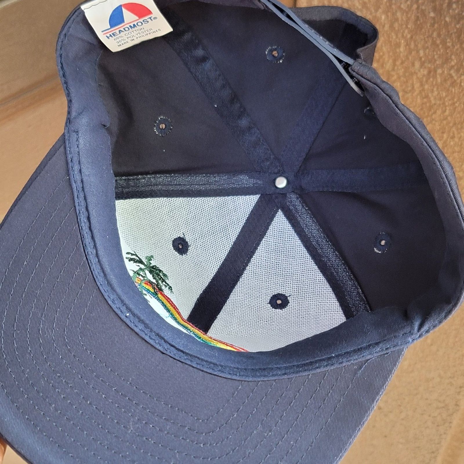 The Unbranded Brand Vtg Hawaii Rainbow Snapback Hat Size ONE SIZE - 4 Thumbnail