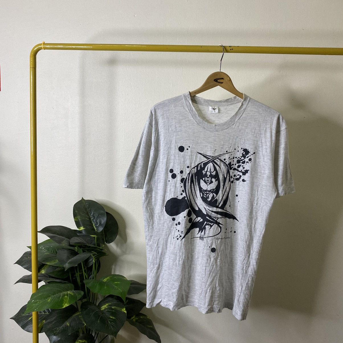 Vintage 1990s Anime Devilman Japanese Manga Series Promo T Shirt Size US L / EU 52-54 / 3 - 1 Thumbnail