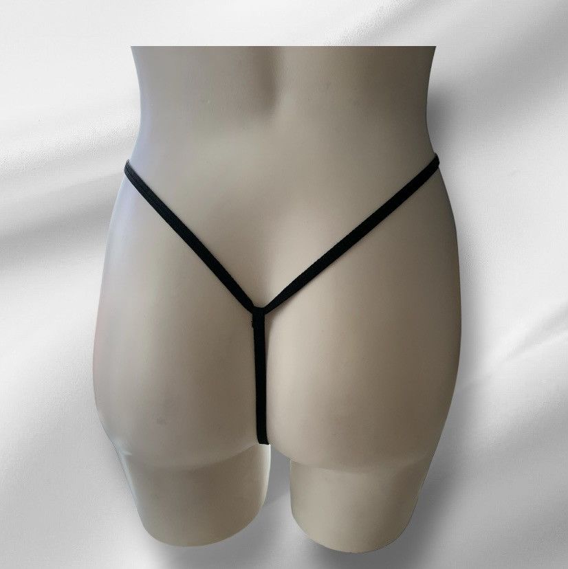 Designer NWT Long Sleeve Sheer Dress Robe Thong Set Black Size M / US 6-8 / IT 42-44 - 11 Thumbnail